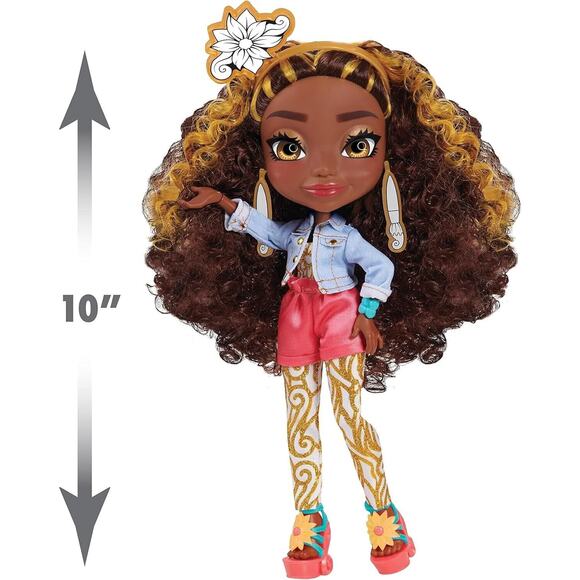 New, Art Squad Vannah 10-inch Doll & DIY Craft Kit - Ages 5+ Creative Fun - Picture 6 of 6